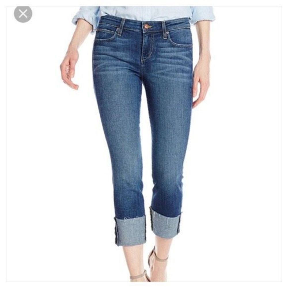 Joes Jeans High Rise Cuffed Capri Denim Jeans‎ - Women’s 28